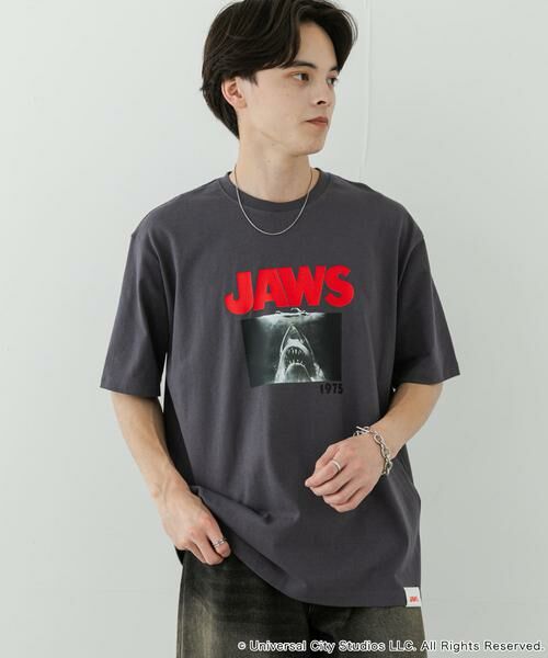 SENSE OF PLACE by URBAN RESEARCH / センスオブプレイス バイ アーバンリサーチ Tシャツ | 『別注』SENSE OF PLACE×JAWS　プリントT-SHIRTS/B | 詳細22