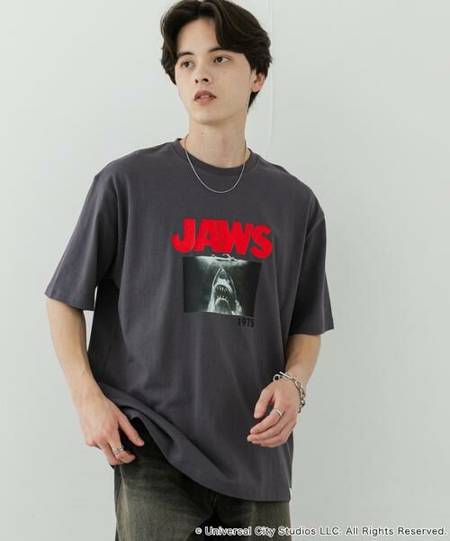 SENSE OF PLACE by URBAN RESEARCH / センスオブプレイス バイ アーバンリサーチ Tシャツ | 『別注』SENSE OF PLACE×JAWS　プリントT-SHIRTS/B | 詳細23