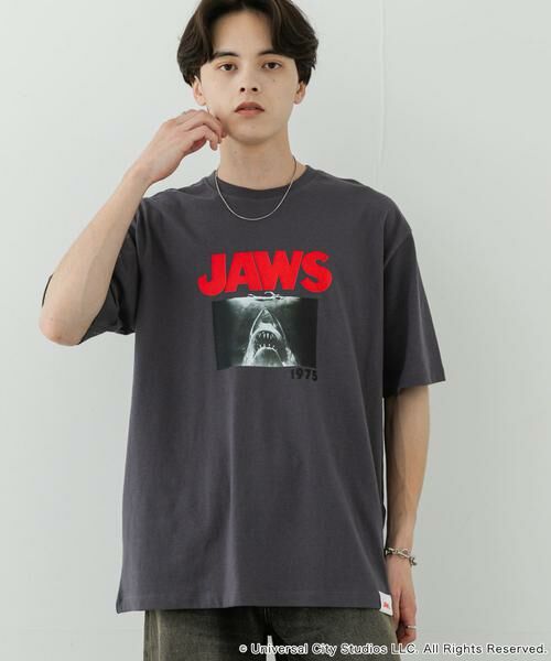 SENSE OF PLACE by URBAN RESEARCH / センスオブプレイス バイ アーバンリサーチ Tシャツ | 『別注』SENSE OF PLACE×JAWS　プリントT-SHIRTS/B | 詳細24