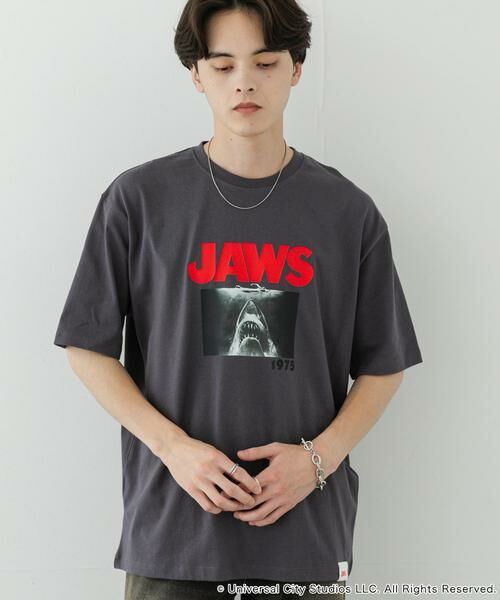 SENSE OF PLACE by URBAN RESEARCH / センスオブプレイス バイ アーバンリサーチ Tシャツ | 『別注』SENSE OF PLACE×JAWS　プリントT-SHIRTS/B | 詳細25