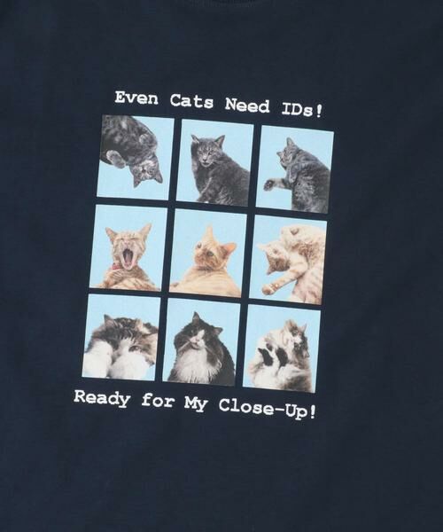 SENSE OF PLACE by URBAN RESEARCH / センスオブプレイス バイ アーバンリサーチ Tシャツ | 『ユニセックス』Cat graphic Short-Sleeve T-shirts | 詳細9