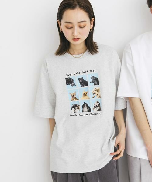 SENSE OF PLACE by URBAN RESEARCH / センスオブプレイス バイ アーバンリサーチ Tシャツ | 『ユニセックス』Cat graphic Short-Sleeve T-shirts | 詳細28