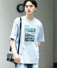 SENSE OF PLACE by URBAN RESEARCH / センスオブプレイス バイ アーバンリサーチ Tシャツ | Cityscape photo Short-Sleeve T-shirts