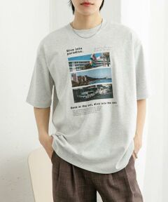 SENSE OF PLACE by URBAN RESEARCH / センスオブプレイス バイ アーバンリサーチ Tシャツ | Cityscape photo Short-Sleeve T-shirts