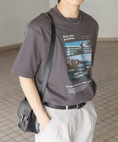 SENSE OF PLACE by URBAN RESEARCH / センスオブプレイス バイ アーバンリサーチ Tシャツ | Cityscape photo Short-Sleeve T-shirts