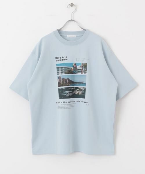 SENSE OF PLACE by URBAN RESEARCH / センスオブプレイス バイ アーバンリサーチ Tシャツ | Cityscape photo Short-Sleeve T-shirts | 詳細11