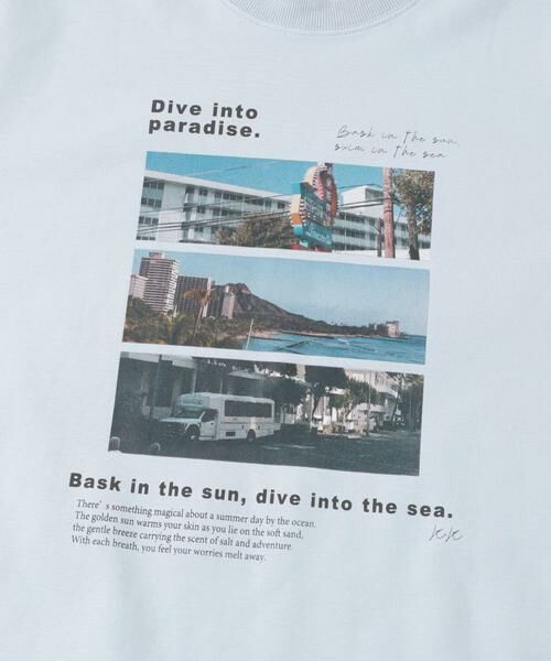 SENSE OF PLACE by URBAN RESEARCH / センスオブプレイス バイ アーバンリサーチ Tシャツ | Cityscape photo Short-Sleeve T-shirts | 詳細12