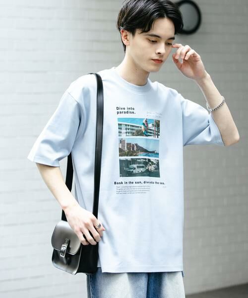 SENSE OF PLACE by URBAN RESEARCH / センスオブプレイス バイ アーバンリサーチ Tシャツ | Cityscape photo Short-Sleeve T-shirts | 詳細3