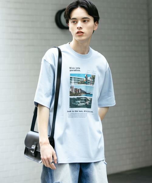 SENSE OF PLACE by URBAN RESEARCH / センスオブプレイス バイ アーバンリサーチ Tシャツ | Cityscape photo Short-Sleeve T-shirts | 詳細4