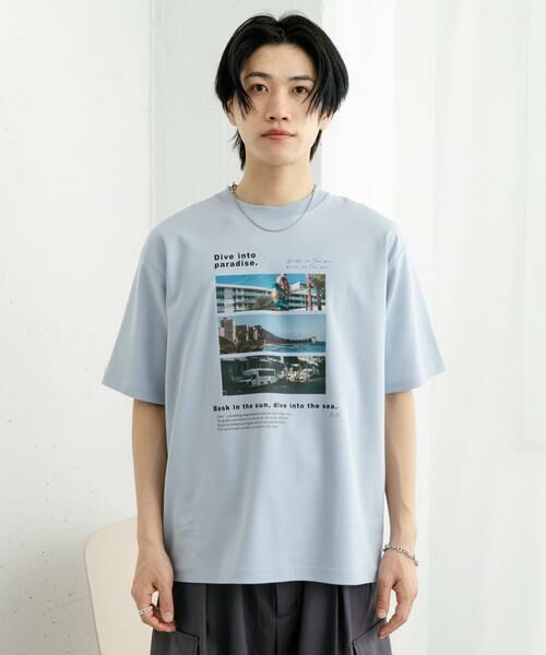 SENSE OF PLACE by URBAN RESEARCH / センスオブプレイス バイ アーバンリサーチ Tシャツ | Cityscape photo Short-Sleeve T-shirts | 詳細8
