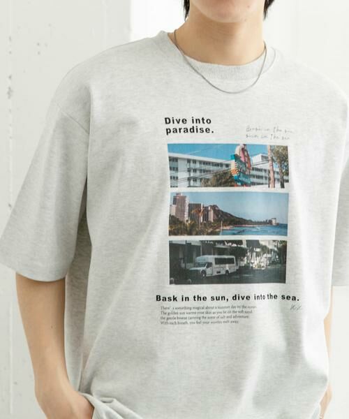 SENSE OF PLACE by URBAN RESEARCH / センスオブプレイス バイ アーバンリサーチ Tシャツ | Cityscape photo Short-Sleeve T-shirts | 詳細13