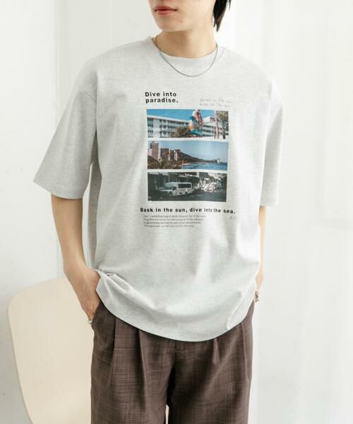 SENSE OF PLACE by URBAN RESEARCH / センスオブプレイス バイ アーバンリサーチ Tシャツ | Cityscape photo Short-Sleeve T-shirts | 詳細14