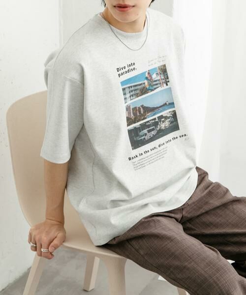 SENSE OF PLACE by URBAN RESEARCH / センスオブプレイス バイ アーバンリサーチ Tシャツ | Cityscape photo Short-Sleeve T-shirts | 詳細16