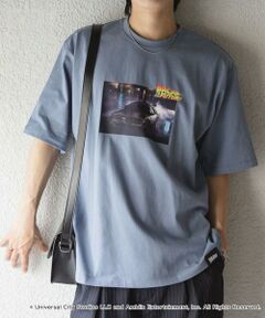 SENSE OF PLACE by URBAN RESEARCH / センスオブプレイス バイ アーバンリサーチ Tシャツ | 『別注』SENSE OF PLACE×BTTF クルーネックプリントTシャツ C