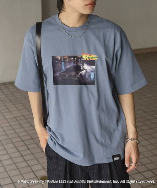 SENSE OF PLACE by URBAN RESEARCH / センスオブプレイス バイ アーバンリサーチ Tシャツ | 『別注』SENSE OF PLACE×BTTF クルーネックプリントTシャツ C | 詳細1