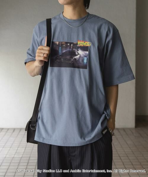 SENSE OF PLACE by URBAN RESEARCH / センスオブプレイス バイ アーバンリサーチ Tシャツ | 『別注』SENSE OF PLACE×BTTF クルーネックプリントTシャツ C | 詳細3