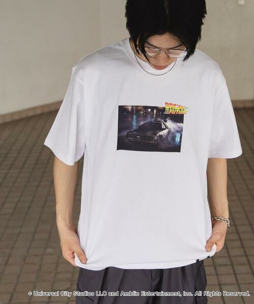 SENSE OF PLACE by URBAN RESEARCH / センスオブプレイス バイ アーバンリサーチ Tシャツ | 『別注』SENSE OF PLACE×BTTF クルーネックプリントTシャツ C | 詳細19