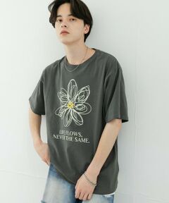 SENSE OF PLACE by URBAN RESEARCH / センスオブプレイス バイ アーバンリサーチ Tシャツ | フラワーアートグラフィックショートスリーブTシャツ