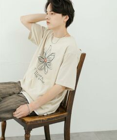 SENSE OF PLACE by URBAN RESEARCH / センスオブプレイス バイ アーバンリサーチ Tシャツ | フラワーアートグラフィックショートスリーブTシャツ