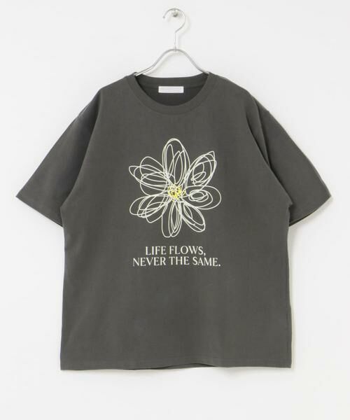 SENSE OF PLACE by URBAN RESEARCH / センスオブプレイス バイ アーバンリサーチ Tシャツ | フラワーアートグラフィックショートスリーブTシャツ | 詳細21