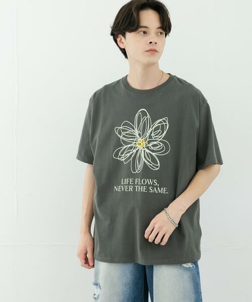 SENSE OF PLACE by URBAN RESEARCH / センスオブプレイス バイ アーバンリサーチ Tシャツ | フラワーアートグラフィックショートスリーブTシャツ | 詳細14