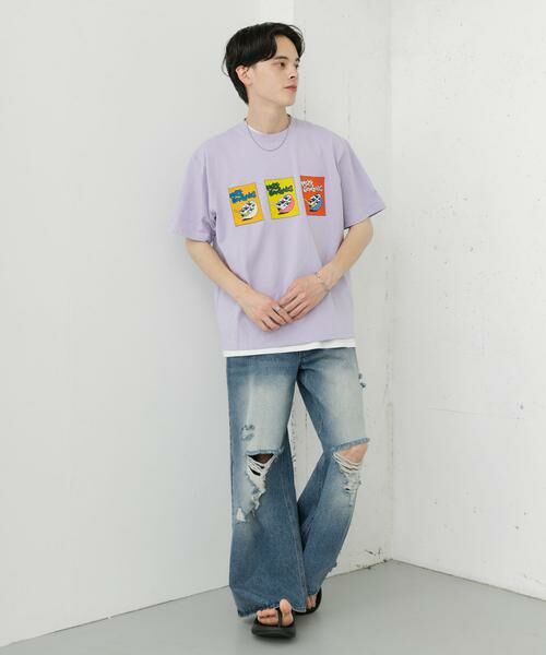 SENSE OF PLACE by URBAN RESEARCH / センスオブプレイス バイ アーバンリサーチ Tシャツ | 『別注』Mark Gonzales×SENSE OF PLACE　S/S T-SHIRTS B | 詳細5