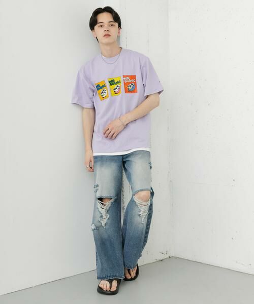SENSE OF PLACE by URBAN RESEARCH / センスオブプレイス バイ アーバンリサーチ Tシャツ | 『別注』Mark Gonzales×SENSE OF PLACE　S/S T-SHIRTS B | 詳細6