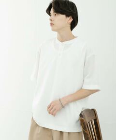 SENSE OF PLACE by URBAN RESEARCH / センスオブプレイス バイ アーバンリサーチ Tシャツ | ヘンリーネックカノコプルオーバー