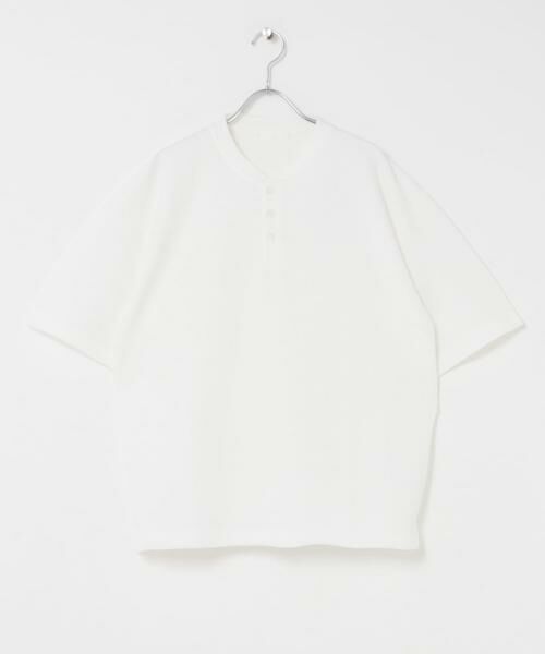 SENSE OF PLACE by URBAN RESEARCH / センスオブプレイス バイ アーバンリサーチ Tシャツ | ヘンリーネックカノコプルオーバー | 詳細6