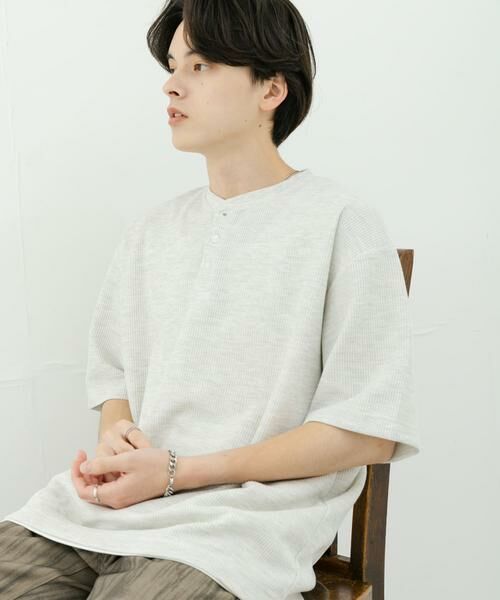 SENSE OF PLACE by URBAN RESEARCH / センスオブプレイス バイ アーバンリサーチ Tシャツ | ヘンリーネックカノコプルオーバー | 詳細20