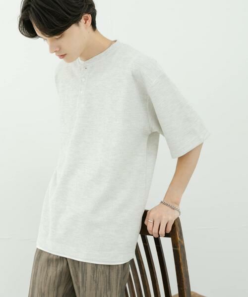 SENSE OF PLACE by URBAN RESEARCH / センスオブプレイス バイ アーバンリサーチ Tシャツ | ヘンリーネックカノコプルオーバー | 詳細21