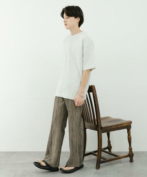 SENSE OF PLACE by URBAN RESEARCH / センスオブプレイス バイ アーバンリサーチ Tシャツ | ヘンリーネックカノコプルオーバー | 詳細24