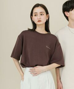 SENSE OF PLACE by URBAN RESEARCH / センスオブプレイス バイ アーバンリサーチ Tシャツ | 『一部WEB限定カラー』『ユニセックス』シシュウダンボールポンチショートスリーブTシャツ