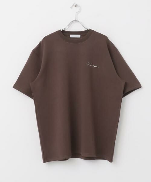 SENSE OF PLACE by URBAN RESEARCH / センスオブプレイス バイ アーバンリサーチ Tシャツ | 『一部WEB限定カラー』『ユニセックス』シシュウダンボールポンチショートスリーブTシャツ | 詳細12