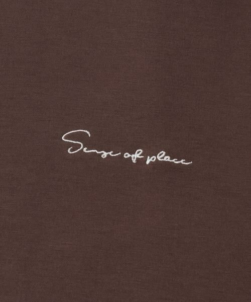 SENSE OF PLACE by URBAN RESEARCH / センスオブプレイス バイ アーバンリサーチ Tシャツ | 『一部WEB限定カラー』『ユニセックス』シシュウダンボールポンチショートスリーブTシャツ | 詳細13