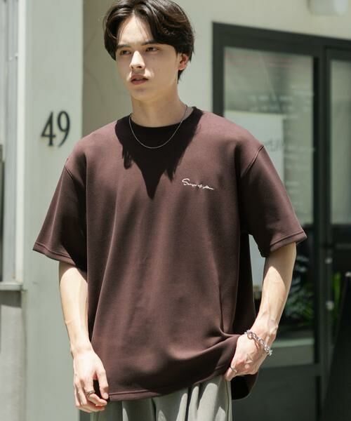 SENSE OF PLACE by URBAN RESEARCH / センスオブプレイス バイ アーバンリサーチ Tシャツ | 『一部WEB限定カラー』『ユニセックス』シシュウダンボールポンチショートスリーブTシャツ | 詳細6