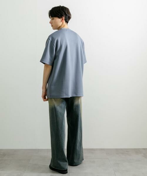 SENSE OF PLACE by URBAN RESEARCH / センスオブプレイス バイ アーバンリサーチ Tシャツ | 『一部WEB限定カラー』『ユニセックス』シシュウダンボールポンチショートスリーブTシャツ | 詳細17