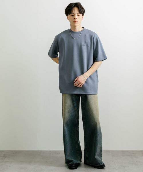 SENSE OF PLACE by URBAN RESEARCH / センスオブプレイス バイ アーバンリサーチ Tシャツ | 『一部WEB限定カラー』『ユニセックス』シシュウダンボールポンチショートスリーブTシャツ | 詳細18