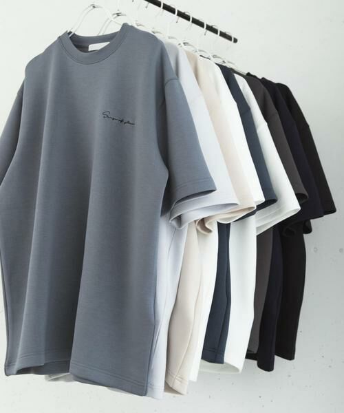 SENSE OF PLACE by URBAN RESEARCH / センスオブプレイス バイ アーバンリサーチ Tシャツ | 『一部WEB限定カラー』『ユニセックス』シシュウダンボールポンチショートスリーブTシャツ | 詳細19