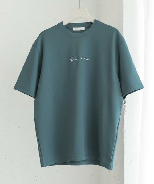 SENSE OF PLACE by URBAN RESEARCH / センスオブプレイス バイ アーバンリサーチ Tシャツ | 『ユニセックス』シシュウポンチショートスリーブTシャツ | 詳細2