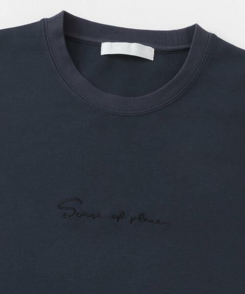 SENSE OF PLACE by URBAN RESEARCH / センスオブプレイス バイ アーバンリサーチ Tシャツ | 『ユニセックス』シシュウポンチショートスリーブTシャツ | 詳細25