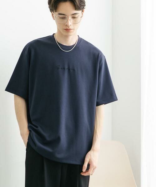 SENSE OF PLACE by URBAN RESEARCH / センスオブプレイス バイ アーバンリサーチ Tシャツ | 『ユニセックス』シシュウポンチショートスリーブTシャツ | 詳細13