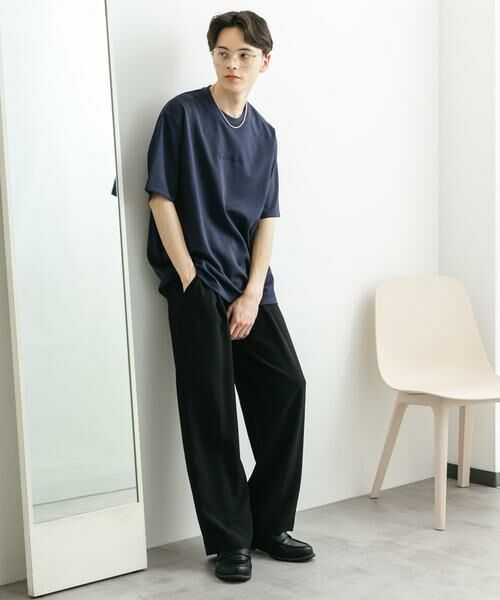 SENSE OF PLACE by URBAN RESEARCH / センスオブプレイス バイ アーバンリサーチ Tシャツ | 『ユニセックス』シシュウポンチショートスリーブTシャツ | 詳細15