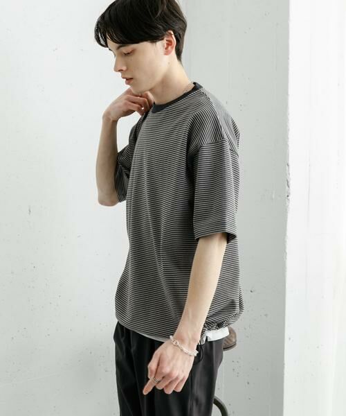 SENSE OF PLACE by URBAN RESEARCH / センスオブプレイス バイ アーバンリサーチ Tシャツ | 『ユニセックス』アソートドローコードショートスリーブTシャツ | 詳細4