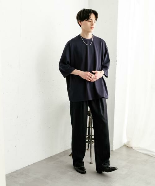 SENSE OF PLACE by URBAN RESEARCH / センスオブプレイス バイ アーバンリサーチ Tシャツ | 『ユニセックス』ポンチエクストラルーズTシャツ | 詳細8