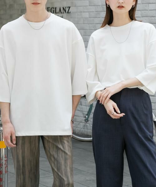 SENSE OF PLACE by URBAN RESEARCH / センスオブプレイス バイ アーバンリサーチ Tシャツ | 『ユニセックス』ポンチエクストラルーズTシャツ | 詳細23