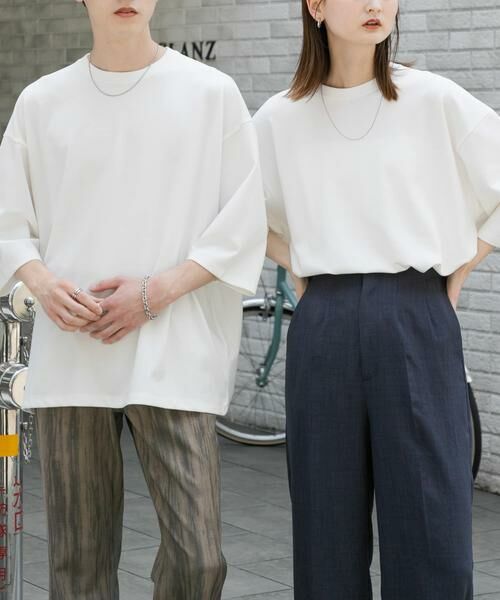 SENSE OF PLACE by URBAN RESEARCH / センスオブプレイス バイ アーバンリサーチ Tシャツ | 『ユニセックス』ポンチエクストラルーズTシャツ | 詳細24