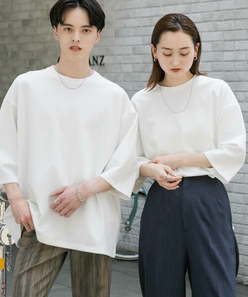 SENSE OF PLACE by URBAN RESEARCH / センスオブプレイス バイ アーバンリサーチ Tシャツ | 『ユニセックス』ポンチエクストラルーズTシャツ | 詳細25