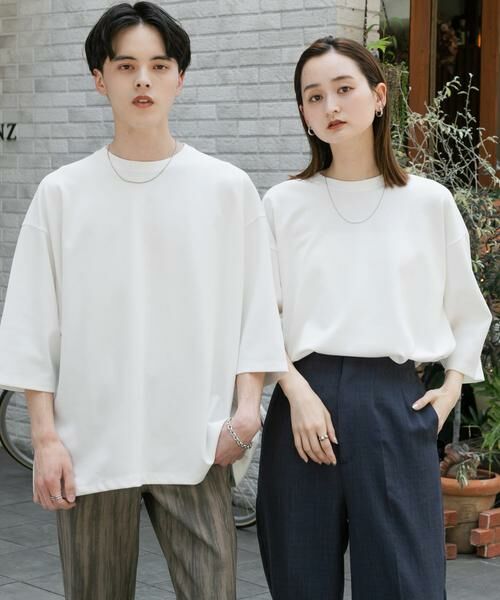 SENSE OF PLACE by URBAN RESEARCH / センスオブプレイス バイ アーバンリサーチ Tシャツ | 『ユニセックス』ポンチエクストラルーズTシャツ | 詳細27