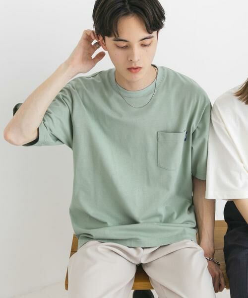 SENSE OF PLACE by URBAN RESEARCH / センスオブプレイス バイ アーバンリサーチ Tシャツ | 『WEB限定』『ユニセックス』ピスネーム付きポケットショートスリーブTシャツ | 詳細1